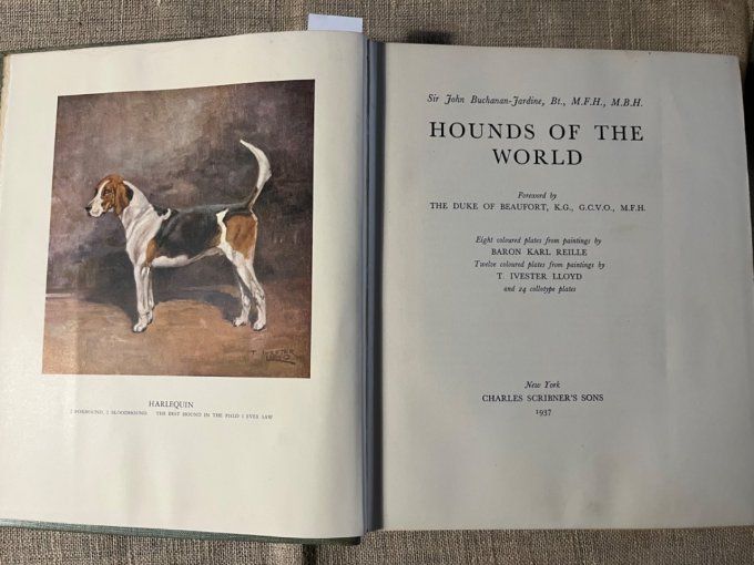 Buchanan-Jardine (Sir John) Hounds of the world.